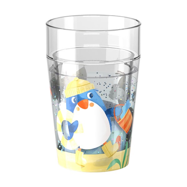 Glitterbeker Pinguïn