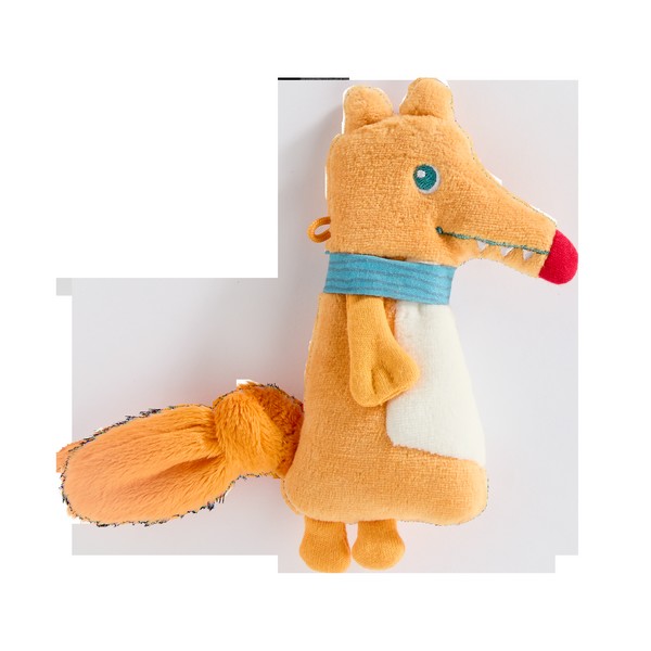 Grijpfiguur rammelaar stof Vos