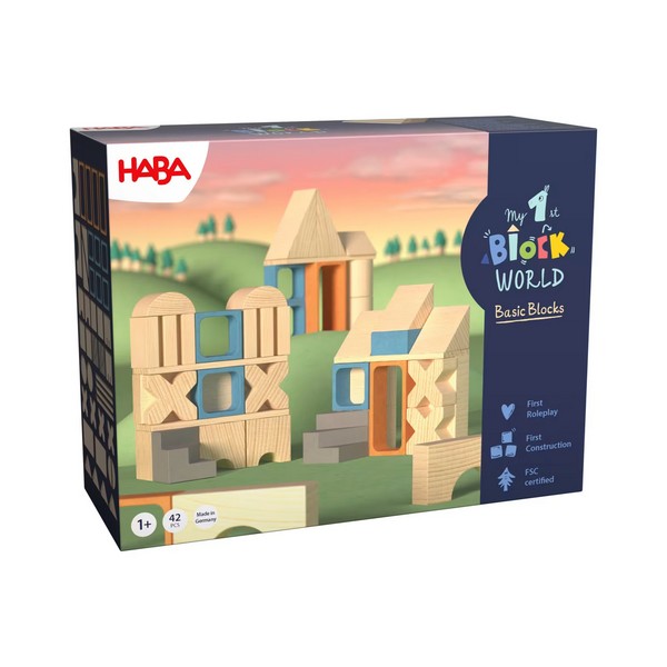 Mijn Eerste Blokkenwereld XXL Bouwstenenset