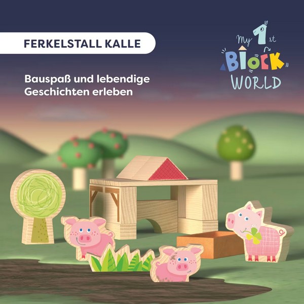 Mijn Eerste Blokkenwereld Biggenstal