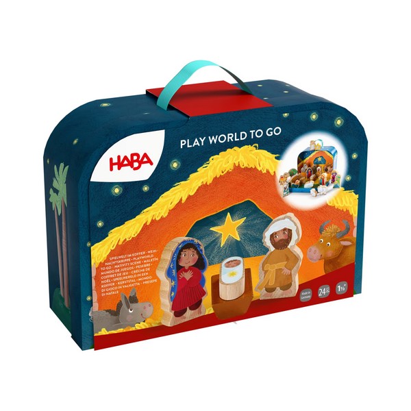 Speelwereld in een Koffer Kerststal
