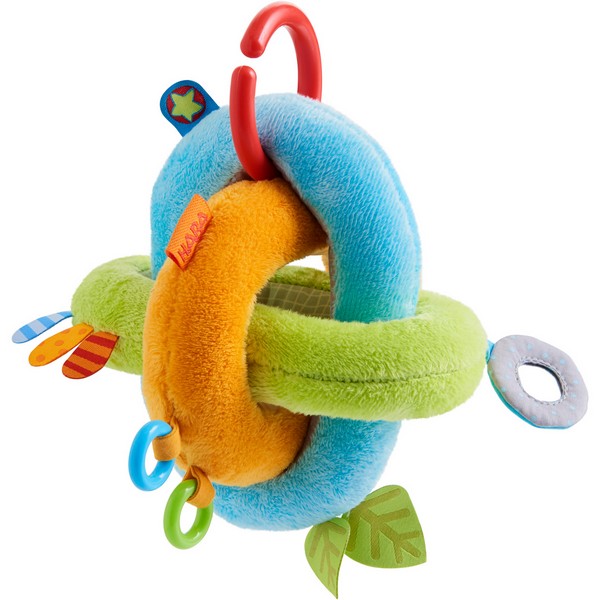 Ontdekkersspeeltje Stoffen bal Ringen